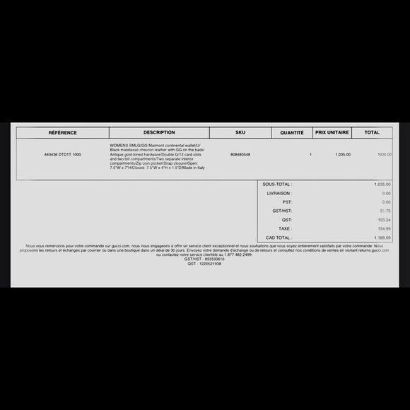 GG Marmont continental wallet - Picture 8 of 9